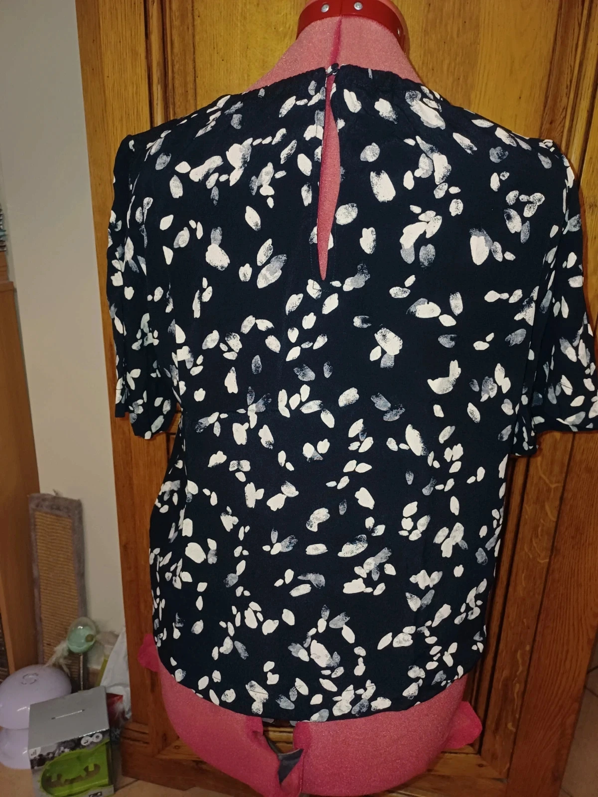 Zwarte en witte blouse nieuw merk C&A maat 38/40 – photo 5